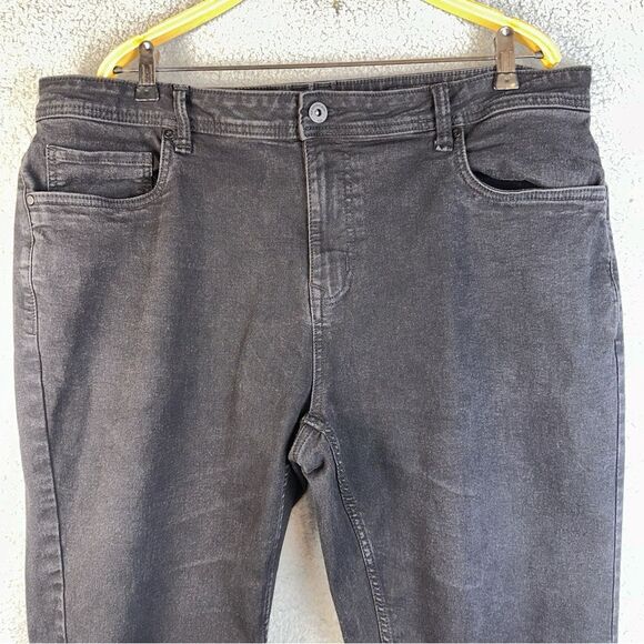 The Perfect Jean NYC Jeans Mens 40x32 Black Faded Athletic Fit Comfort Cowboy - Picture 9 of 10